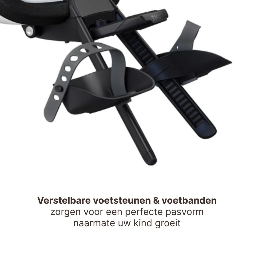 Thule Yepp Nexxt 2 Mini Fietsstoel Voorop I Snow White - Afbeelding 7