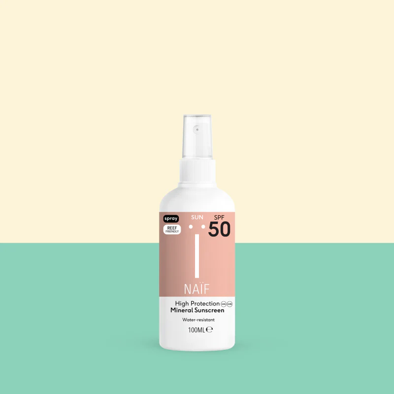 * Naïf Zonnebrand Spray Voor Volwassenen SPF50 | 100ml - Afbeelding 2