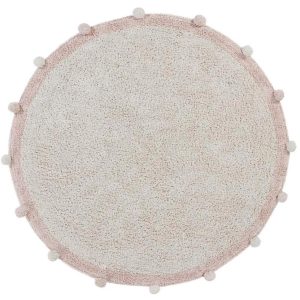 Lorena Canals machinewasbaar tapijt 120cm Bubbly Natural - Vintage Nude
