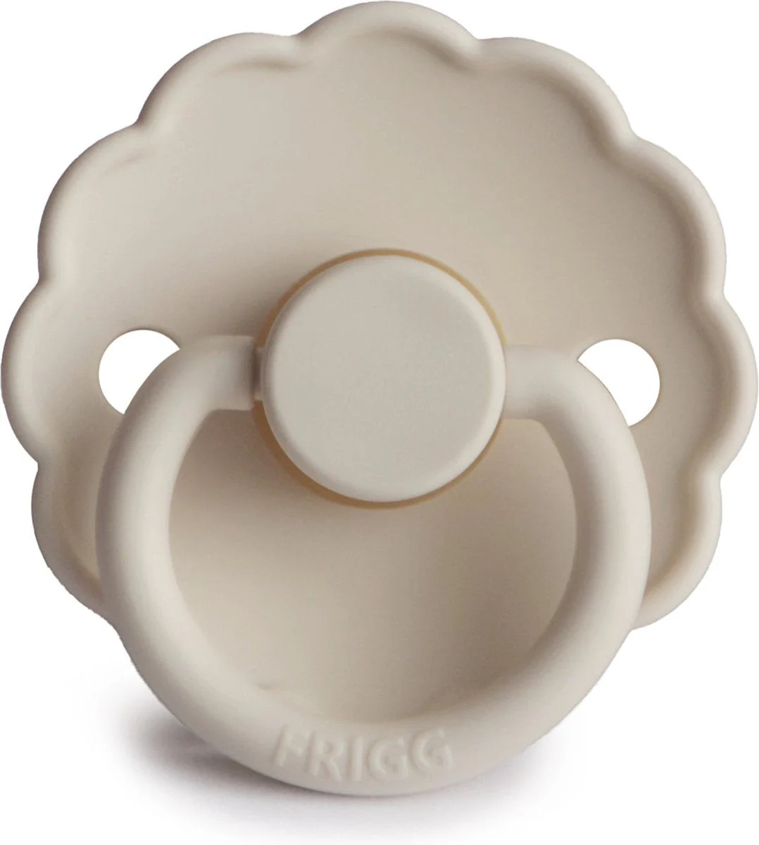 * Frigg Daisy Siliconen Fopspeen 6+M | Sandstone