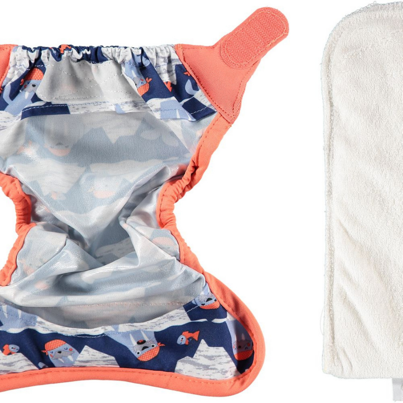 Pop-in Newborn wasbare luier - Afbeelding 3