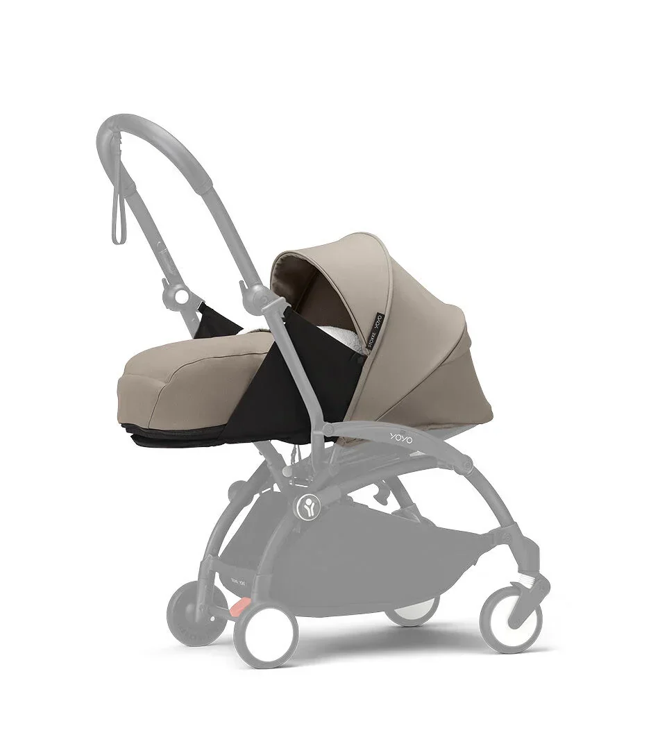 * Stokke® YOYO 0+ Geboorte newborn Pack Lichte Plooibuggy | Taupe - Afbeelding 2