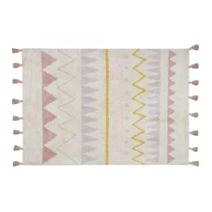 Lorena Canals machinewasbaar tapijt 120x160cm Azteca Natural Vintage Nude Medium