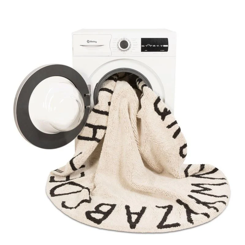 Lorena Canals machinewasbaar tapijt Round ABC - Afbeelding 4